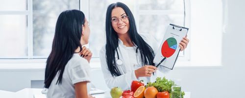 Consulta dietética y nutrición