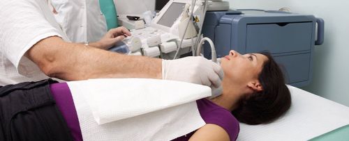 Biopsia de tejidos blandos por ultrasonidos o TC