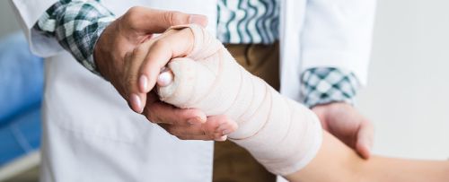 Escayolado inmovilizador pequeño (manos, pies y nariz)