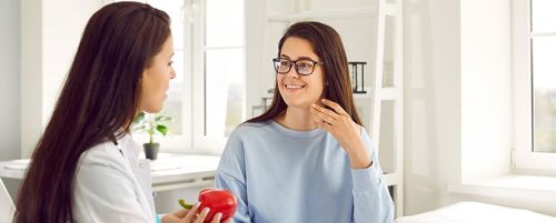 Programa de tratamiento de nutrición con visitas